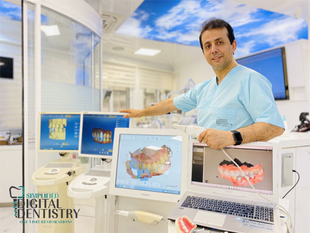 اسکنر داخل دهانی کلینیک دندانپزشکی دیجیتال دکتر علیرضا رضایی