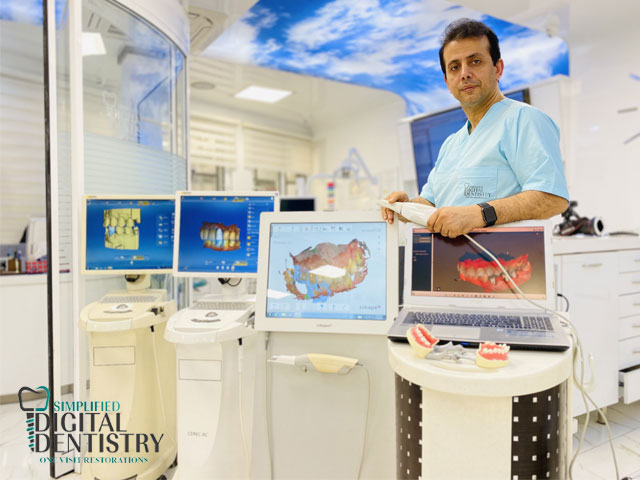 اسکنر داخل دهانی کلینیک دندانپزشکی دیجیتال دکتر علیرضا رضایی